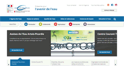 Desktop Screenshot of eau-artois-picardie.fr